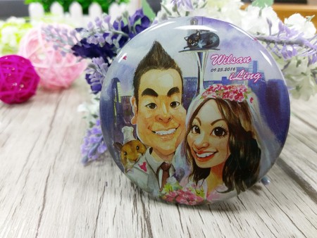 Wedding Epoxy magnet - Wedding Epoxy magnet